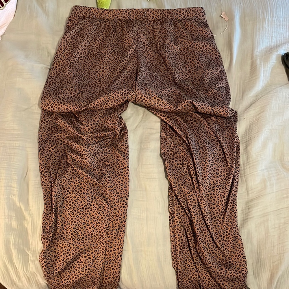 Cheetah Print Joggers